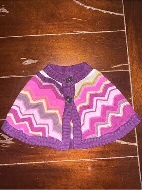 Missoni Purple, Cream & Yellow Knit Sweater Label Detail